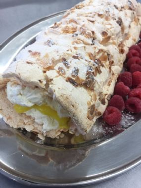 Lemon Meringue Roulade